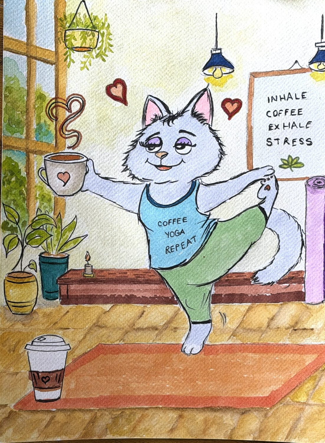 Bendy - The Yoga Cat